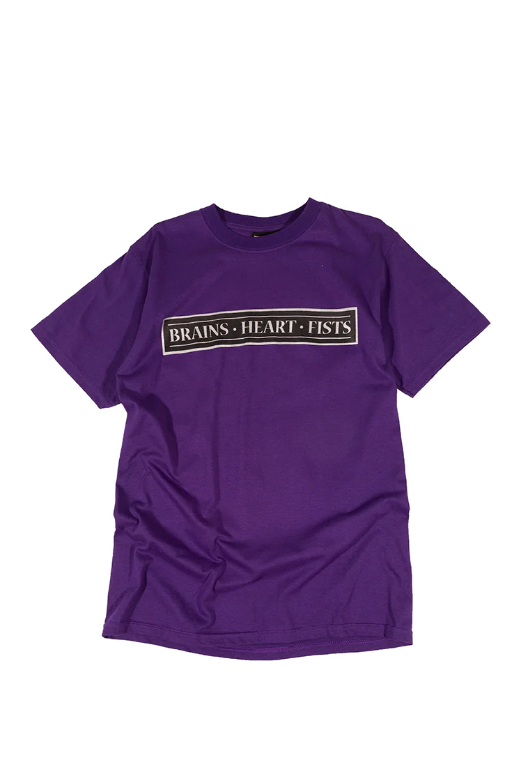 Brains. Heart. Fists. T-Shirt - Image 2