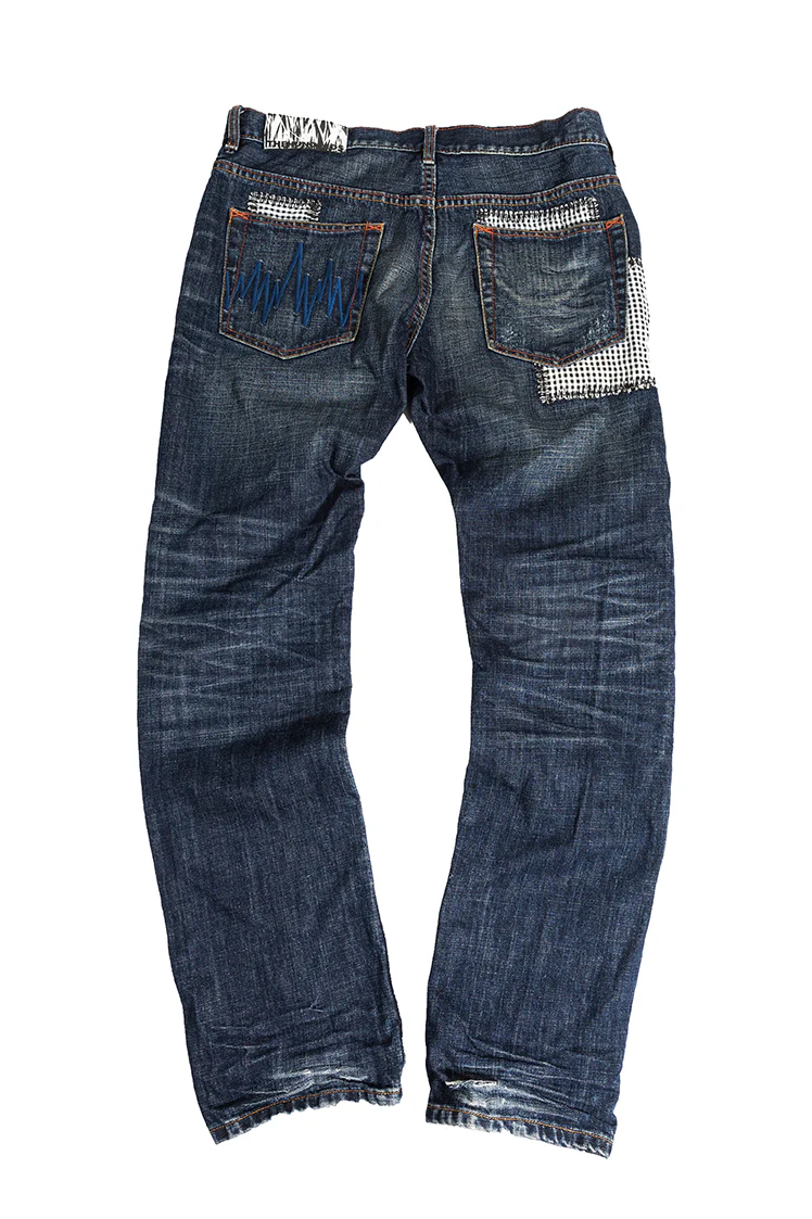 Patches Public Label Blue Denim - Image 2
