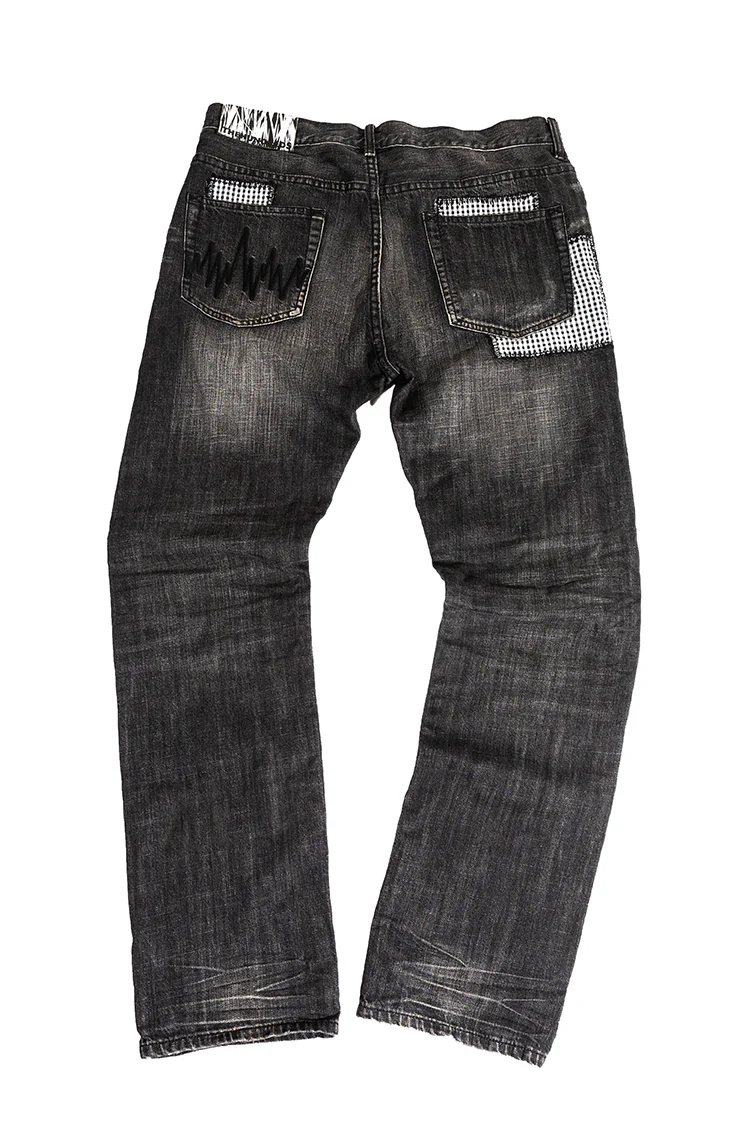 Patches Public Label Black Denim - Image 2