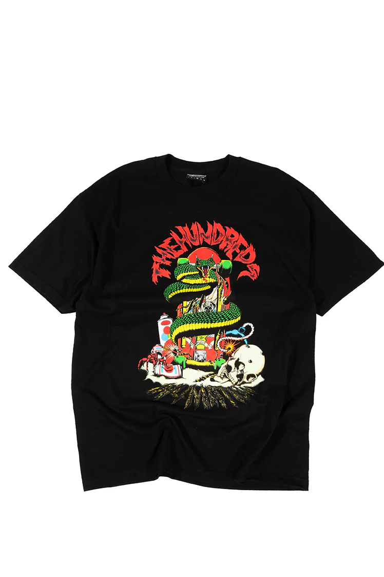 The Hundreds X In4mation Beach Death T-Shirt